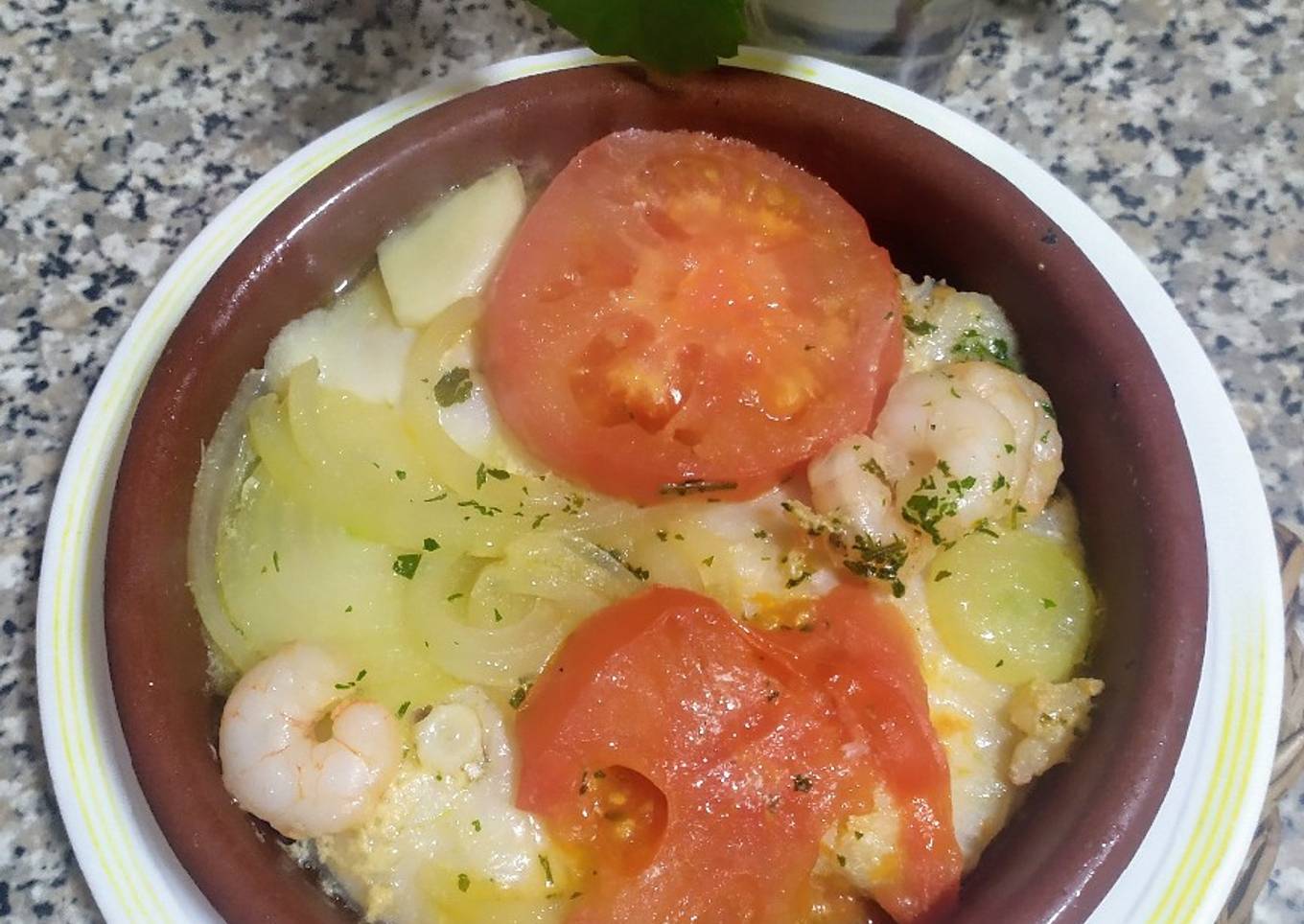 Merluza a la cazuela