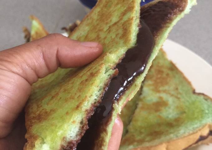 Roti Bakar Vla Coklat