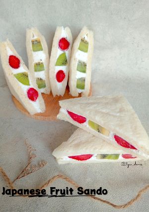 Foto resep Japanese Fruit Sando
