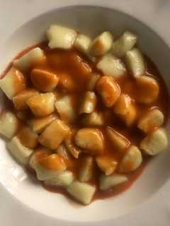 Una foto de Ñoquis (mini nubes) de papa 🥔