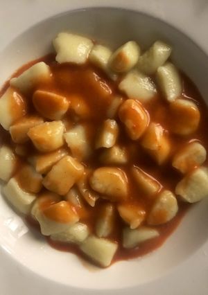 Una foto de Ñoquis (mini nubes) de papa 🥔
