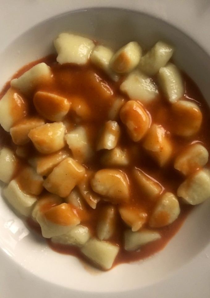 Una foto de Ñoquis (mini nubes) de papa 🥔