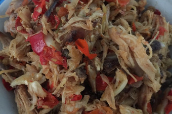 Bagaimana Menyiapkan Ayam panggang kampung penyet pedas (so simple) Wajib Dicoba