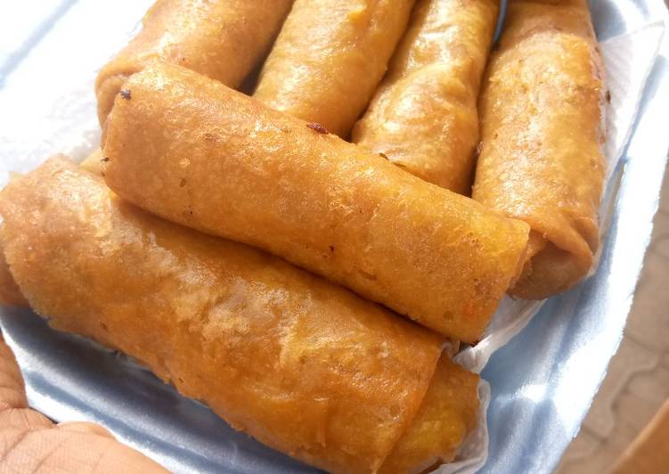 Guide to Prepare Spring rolls in 22 Minutes for Family