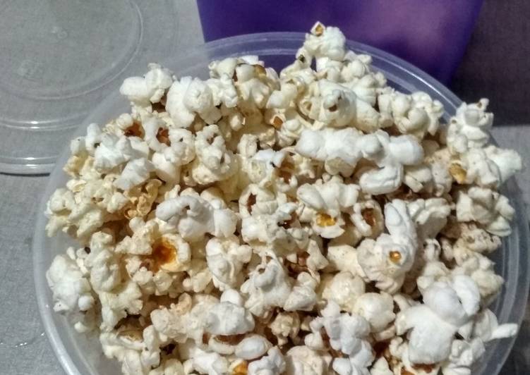 Cara Gampang  Popcorn Asin yang Bisa Manjain Lidah