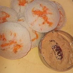 A picture of Barnyard Millet Idli.