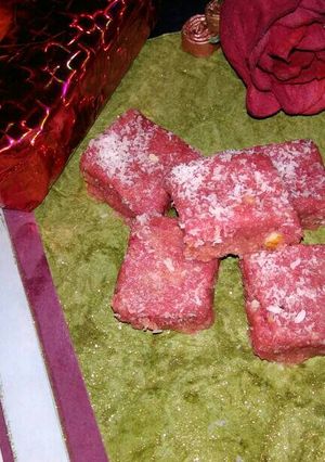 A picture of Special jam barfi.