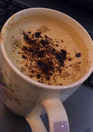 صورة لوصفة كابتشينو