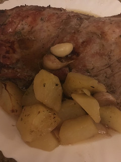 Una foto de Costillas de cerdo con miel al horno