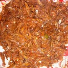 A picture of Wet fried Omena.