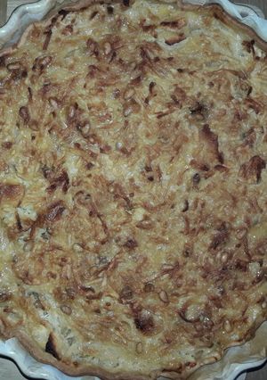 Une photo de Tarte pommes râpées caramel
