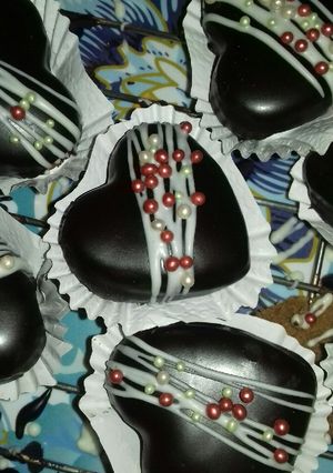 صورة لوصفة قلوب شوكولاتة
