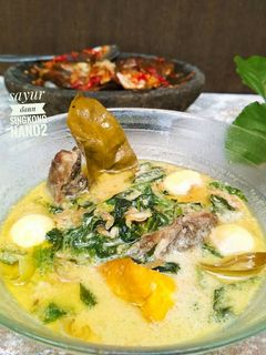 Foto resep Sayur daun singkong teri medan