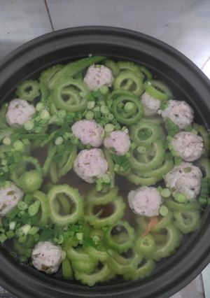 Hình của món Canh khổ qua chả cá thác lác:.