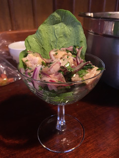 Una foto de Ceviche peruano de pescado