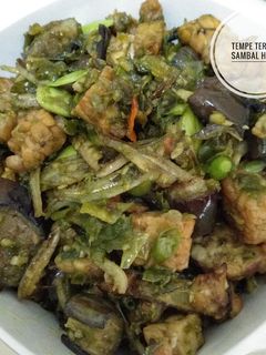 Foto resep Tempe Terong Sambal Hijau