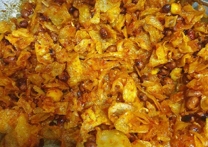 Resep Keripik Kentang Pedas Manis Ala Medan Oleh Jesica Tan Cookpad