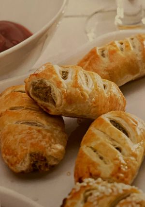 Zdjęcie przepisu Wegetariańskie paszteciki (Książka Thermomix).
