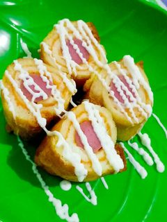 Foto resep Roti tawar goreng isi sosis