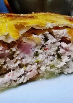 Una foto de Pastel de pollo