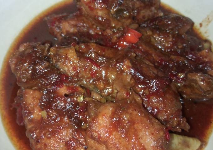 Bagaimana Membuat Ayam bumbu rujak Anti Gagal