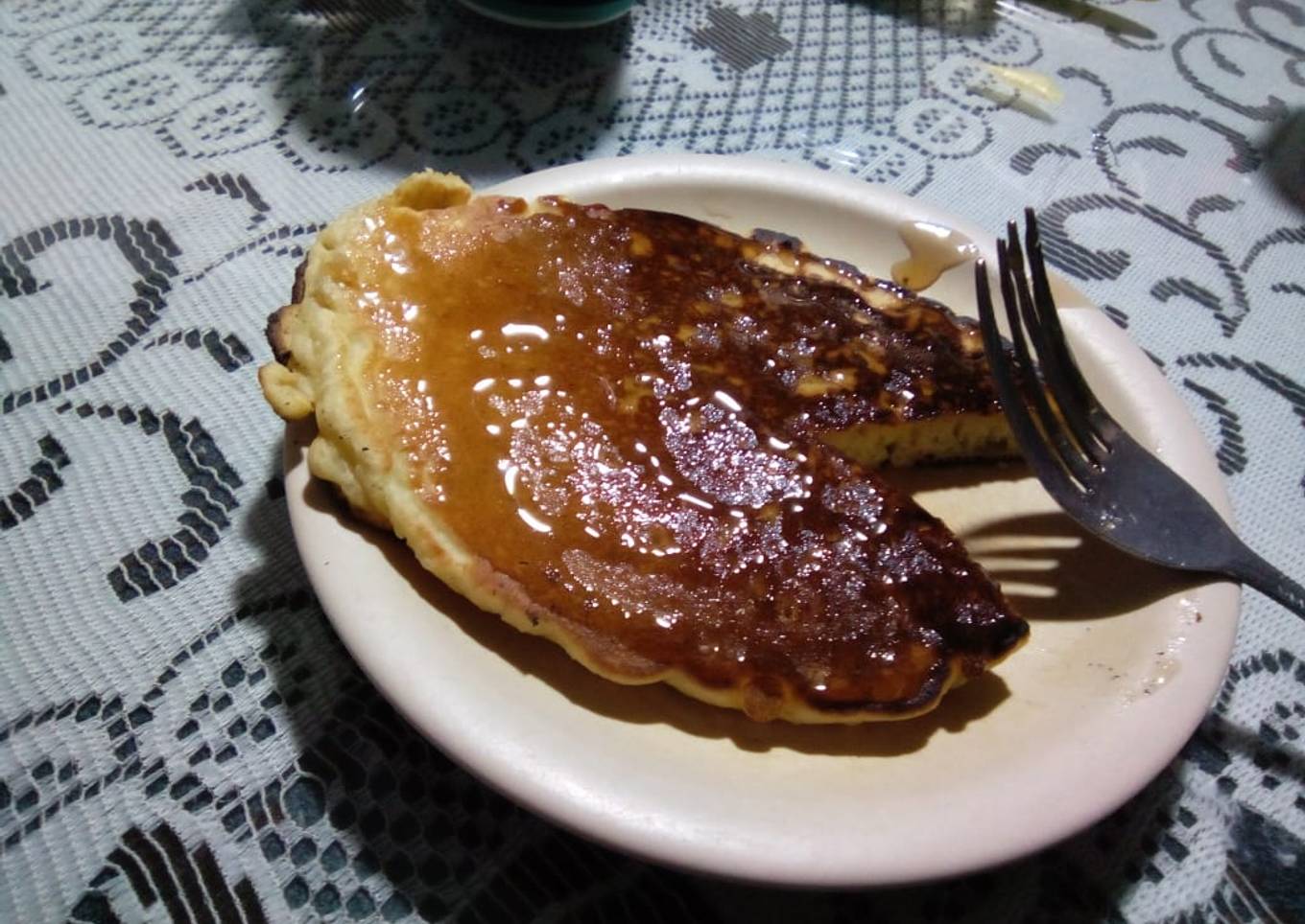 Hot cakes de manzana