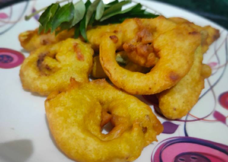 Recipe of Quick Onion ring pakauda