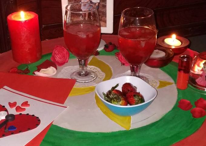 Recipe of Perfect Strawberry Amla Mocktail