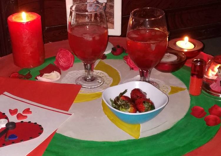 How to Serve Tasty Strawberry Amla Mocktail