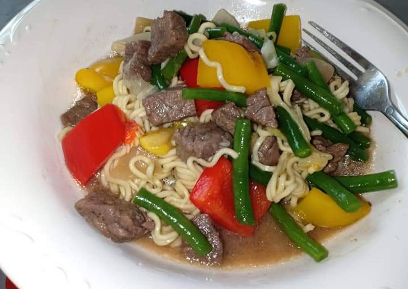 Mie Sapi Sayur