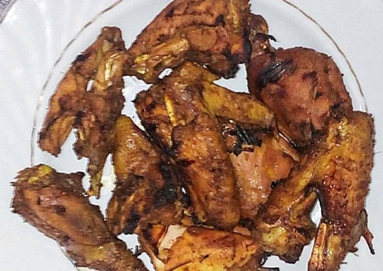 Ayam bakar kari praktis