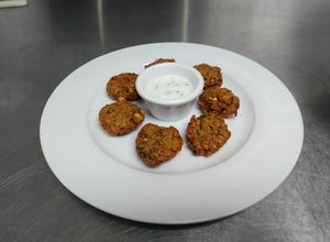 Una foto de Falafel