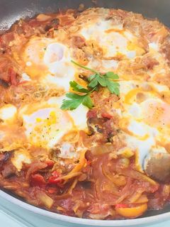 Shakshuka, avagy a zsidó lecsó ala Andrea recept fotója