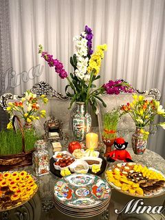 عکسی از دستور سفره هفت سین سال ۱۴۰۲