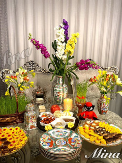عکسی از دستور سفره هفت سین سال ۱۴۰۲