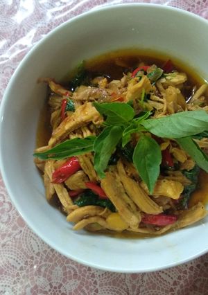 Foto resep Ayam Suir Pedas Kemangi