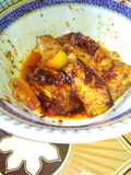 Tahu balado (fotonya telat keburu abis tahu nya, ckck)