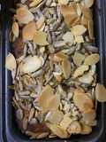 Banana baileys cake with seeds