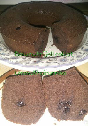 Foto resep Bolu nutrijell coklat