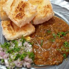 Pav Bhaji (Mumbai Pav Bhaji) A picture of Pav Bhaji (Mumbai Pav Bhaji).
