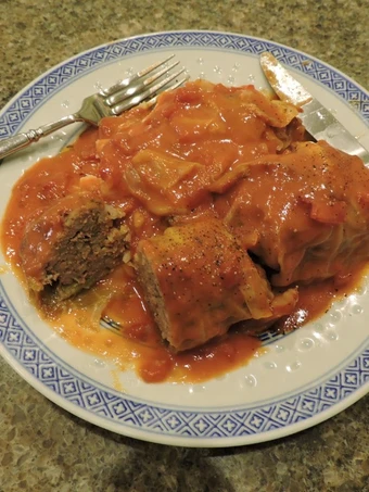 Easy Ways Prepare Recipes Polish Stuffed Cabbage Rolls (Gołąbki) or Stuffed Green Peppers the  Makes Drooling Perfect.