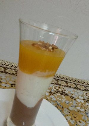 صورة لوصفة بودينج قمر الدين والشوكولا