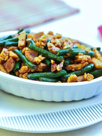Cara Gampang Membuat Resep Resep Tumis Tempe Kacang Panjang Pedas yang Bisa Manjain Lidah Anti Ribet, Sempurna