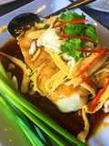 Fresh Spring Rolls with Red Pork-Style Sauce