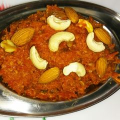 A picture of Gajar halwa.