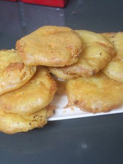 Una foto de Queso rebozado