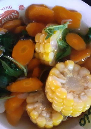 Foto resep Bening bayem jagung wortel