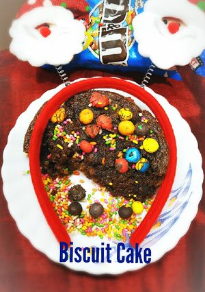 A picture of Biscuit Cake.