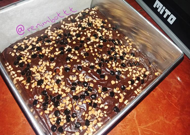 Cara Gampang Membuat Shiny Brownies 🍫 TIPS AGAR BROWNIES MENGKILAP ⛔ yang Enak