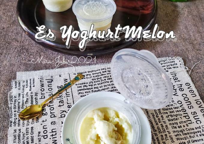 Es Yoghurt Rasa Melon